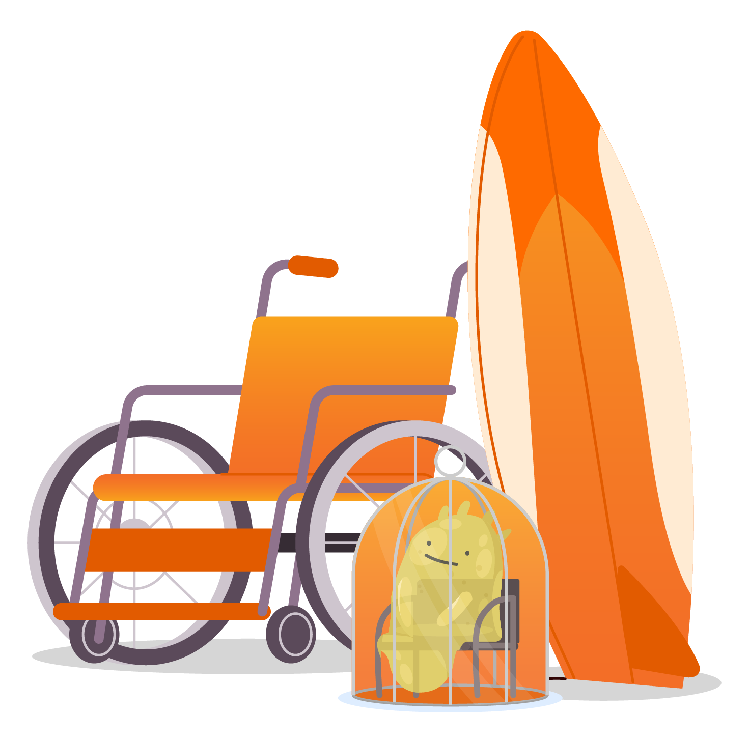 Special Baggage Illustration